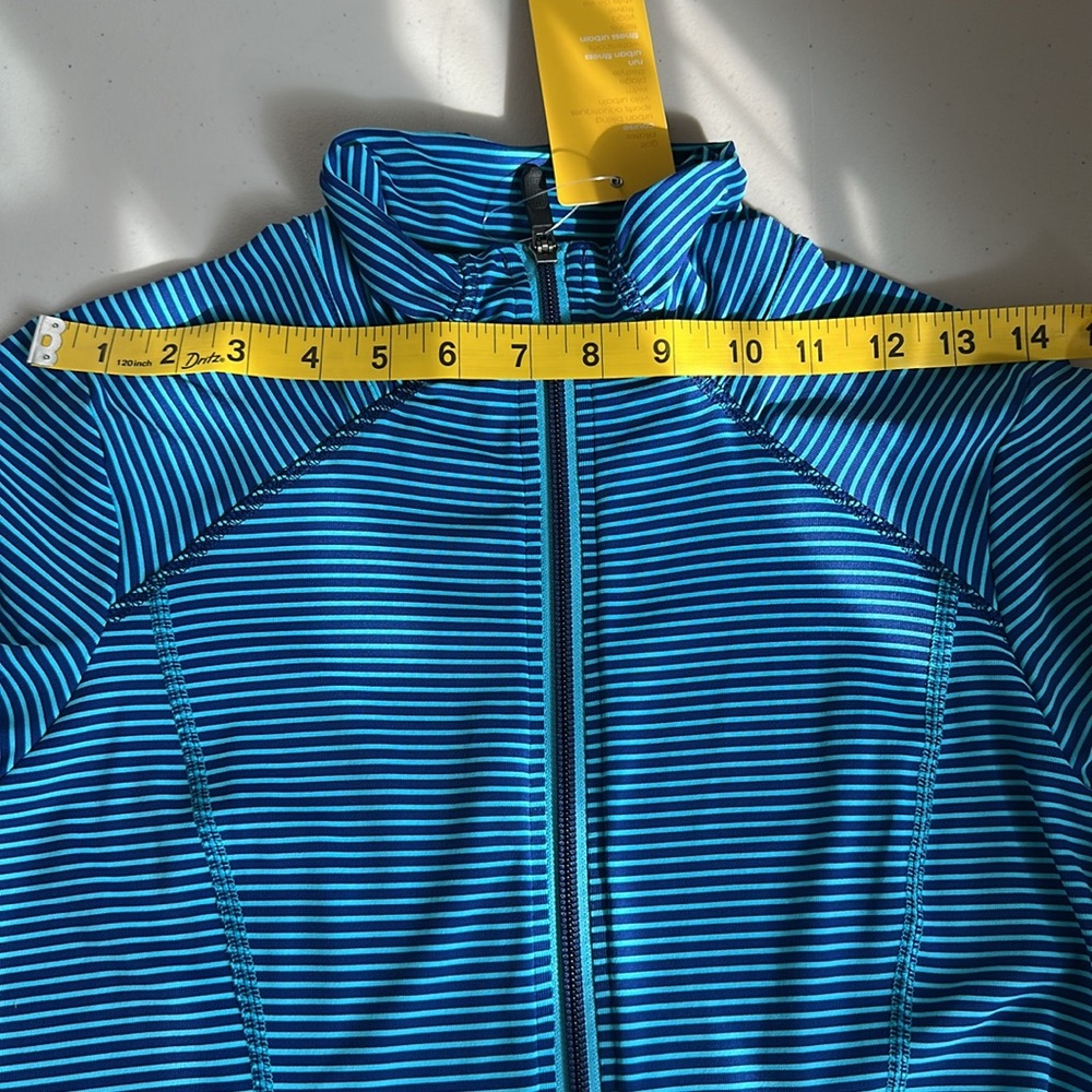 NWT LOLE Women's Blue Striped Ski Jacket Size Extra Small - Picture 7 of 16